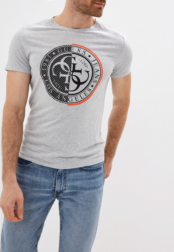

Футболка Guess Jeans, Серый