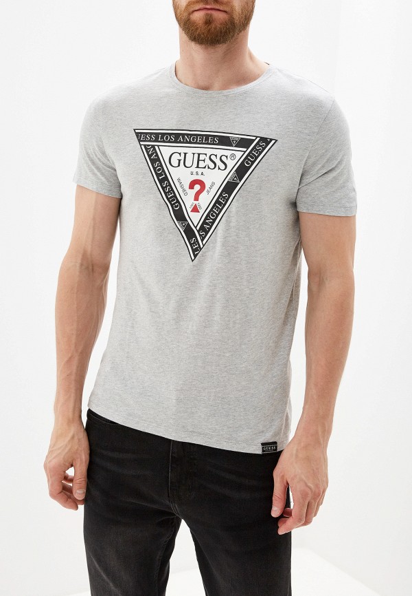 

Футболка Guess Jeans, Серый