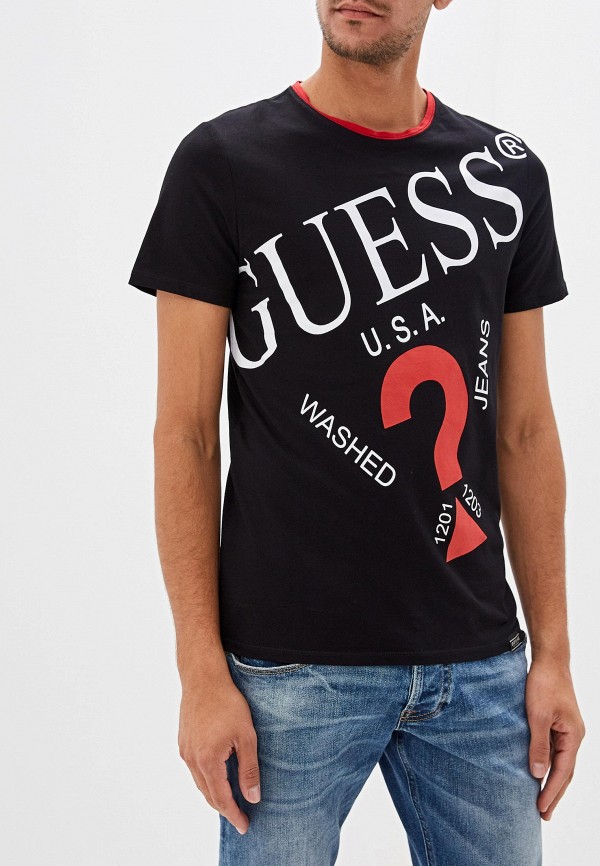 

Футболка Guess Jeans, Черный