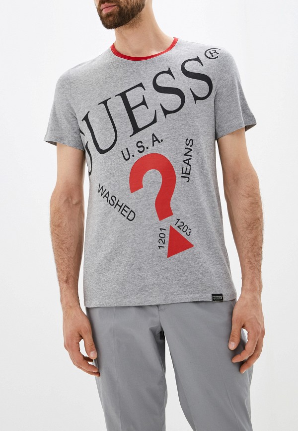 

Футболка Guess Jeans, Серый, Guess Jeans GU644EMFNLN5