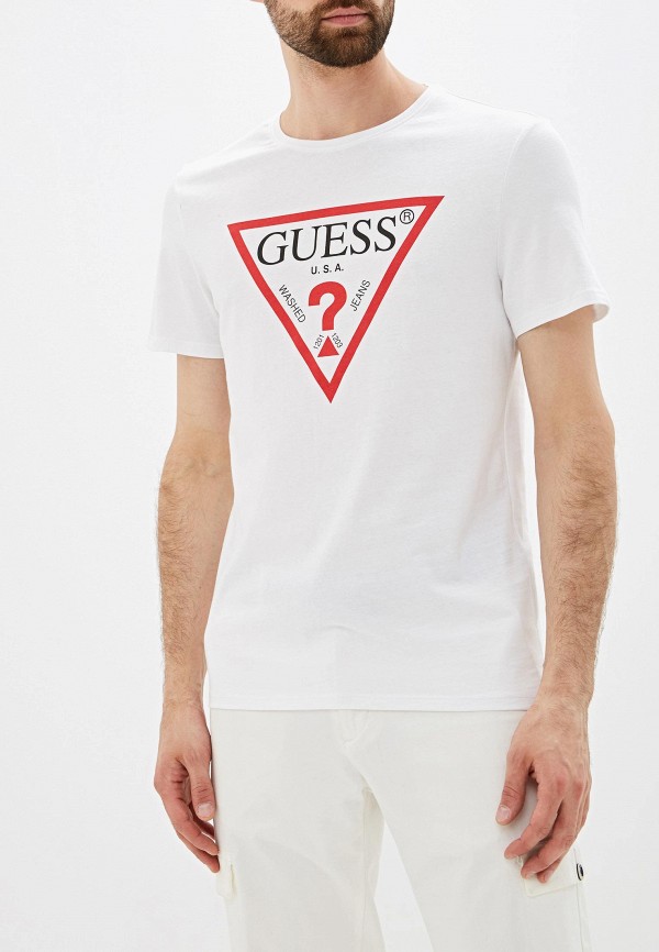 

Футболка Guess Jeans, Белый, Guess Jeans GU644EMFNLN9