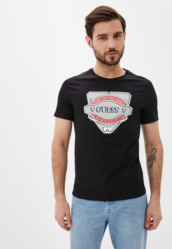 

Футболка Guess Jeans, Черный, Guess Jeans GU644EMHIFM4