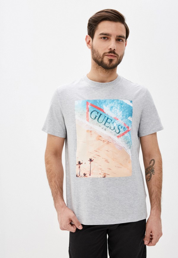 

Футболка Guess Jeans, Серый
