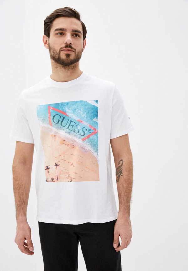 

Футболка Guess Jeans, Белый
