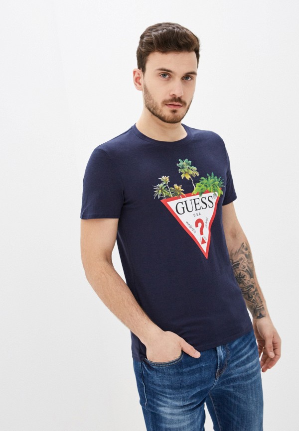 

Футболка Guess Jeans, Синий