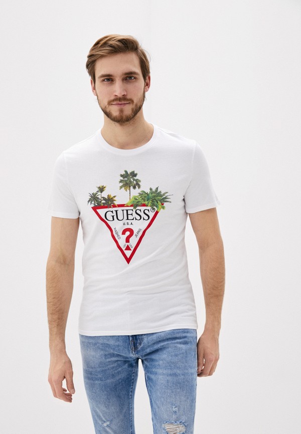 

Футболка Guess Jeans, Белый
