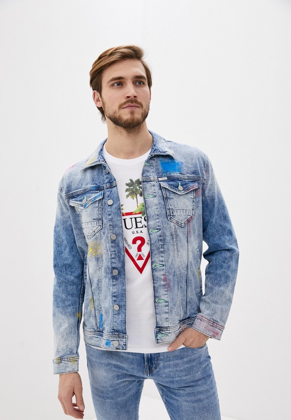 

Куртка джинсовая Guess Jeans, Голубой