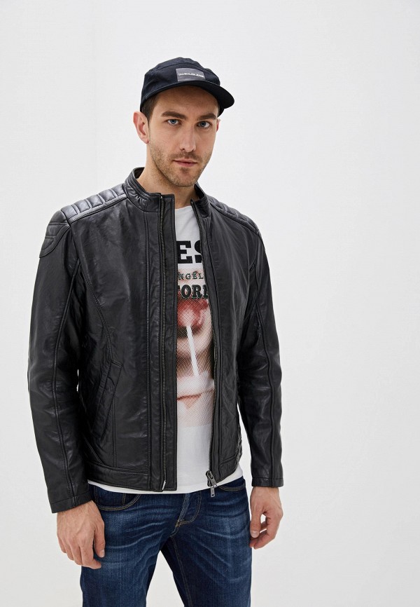 

Куртка кожаная Guess Jeans, Черный, Guess Jeans GU644EMHSMT5