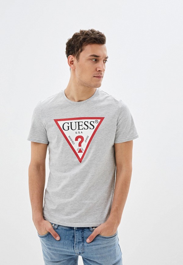 

Футболка Guess Jeans, Серый
