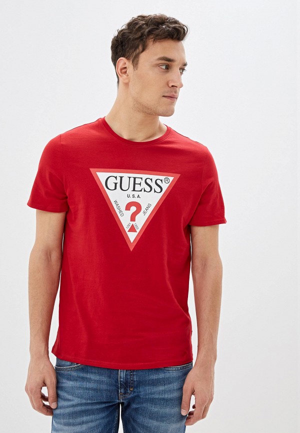 

Футболка Guess Jeans, Красный, Guess Jeans GU644EMHSMW2