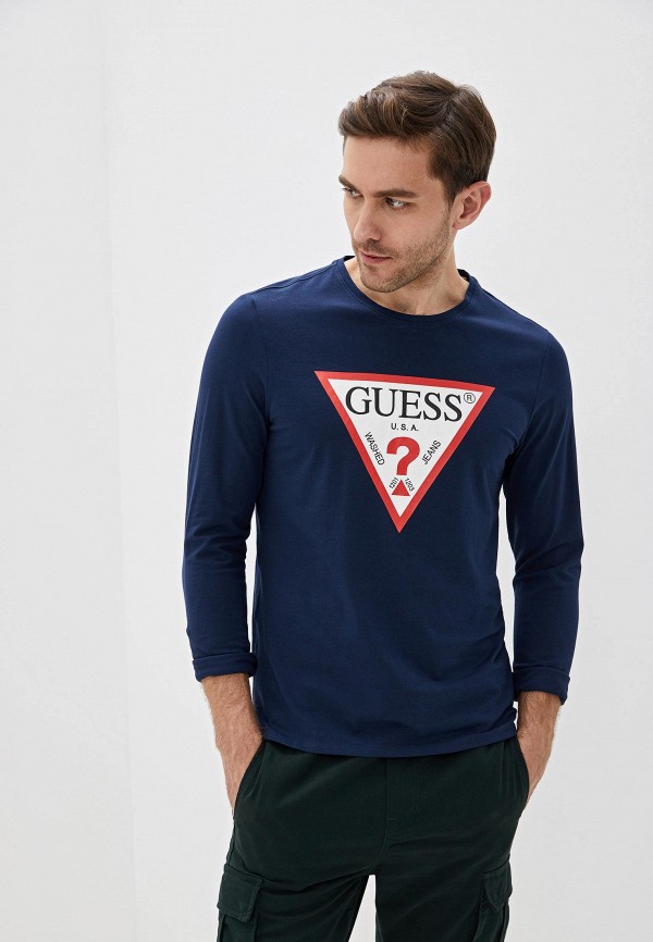 

Лонгслив Guess Jeans, Синий, Guess Jeans GU644EMHSMX5