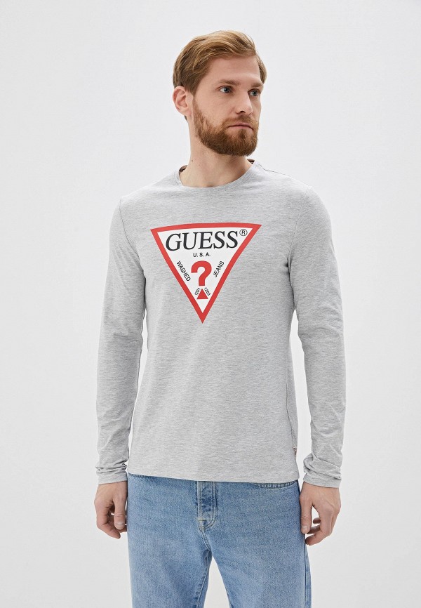 

Лонгслив Guess Jeans, Серый