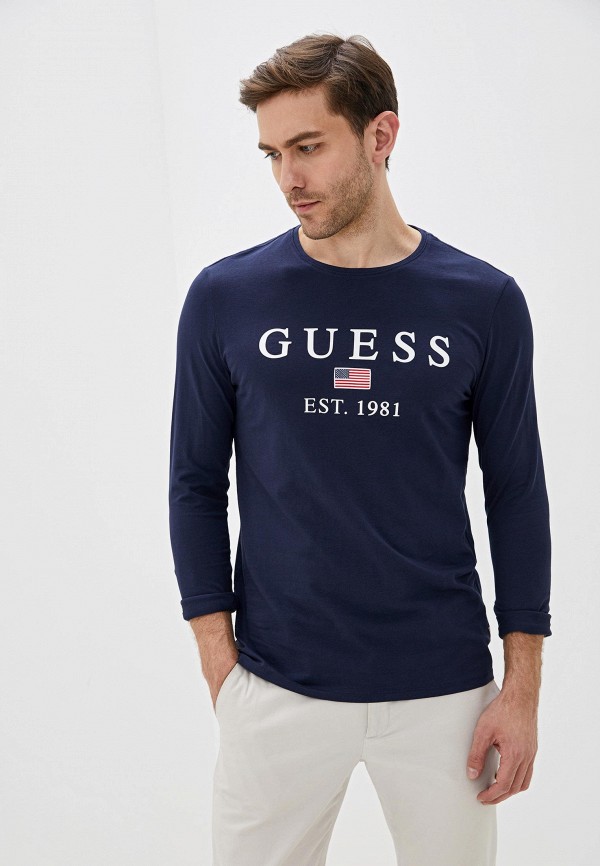 

Лонгслив Guess Jeans, Синий, Guess Jeans GU644EMHSMX8