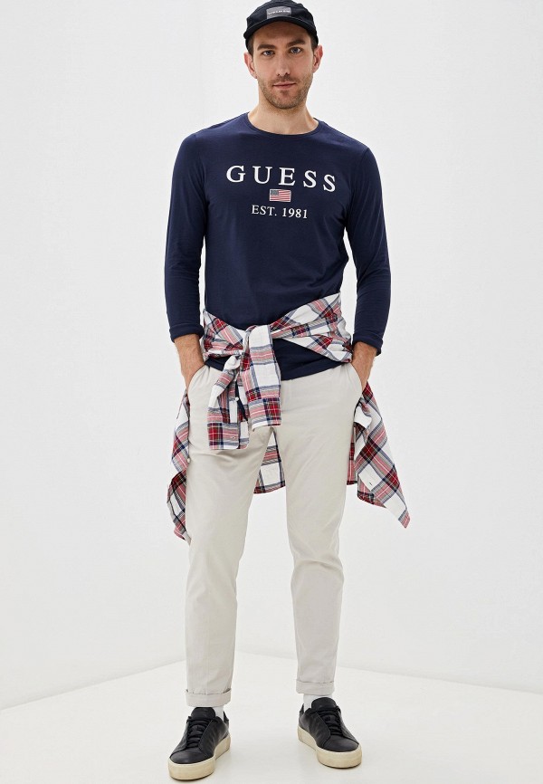 

Лонгслив Guess Jeans, Синий, Guess Jeans GU644EMHSMX8
