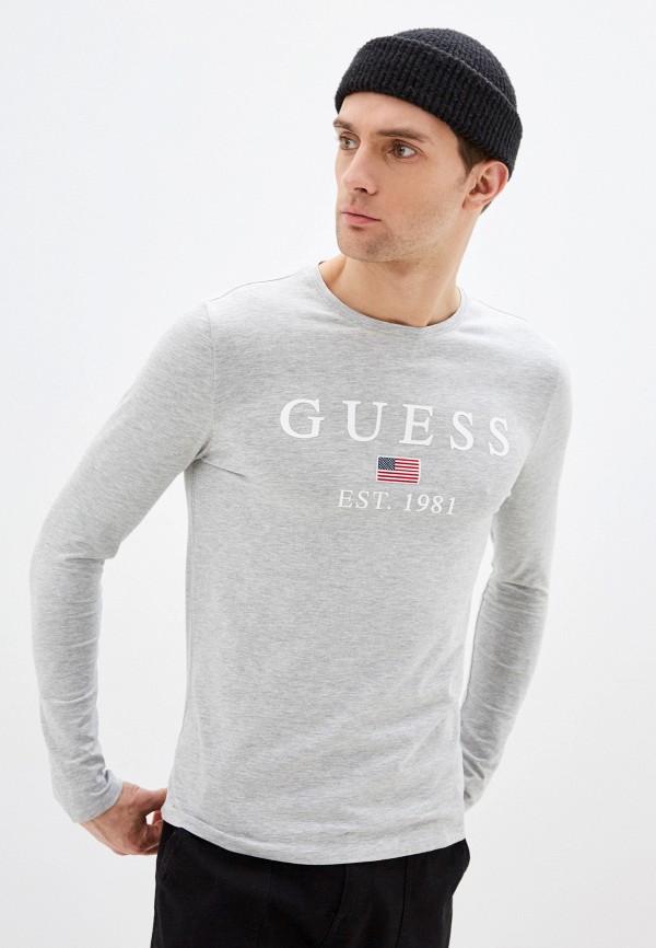 

Лонгслив Guess Jeans, Серый