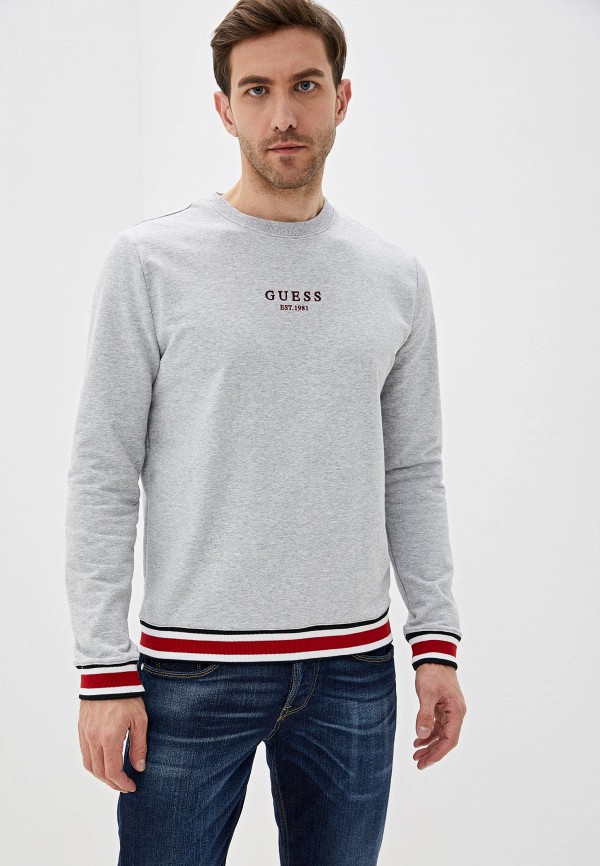 

Свитшот Guess Jeans, Серый, Guess Jeans GU644EMHSNA2