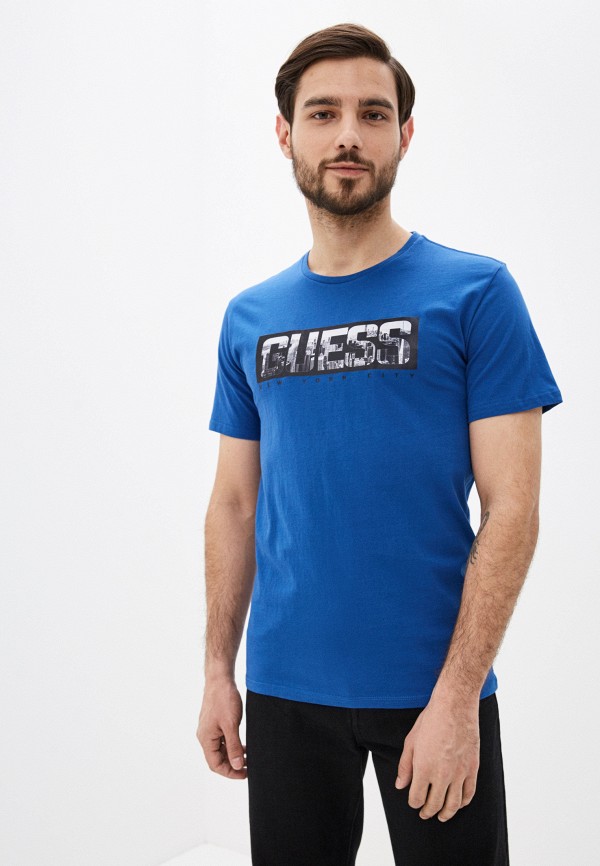 

Футболка Guess Jeans, Синий, Guess Jeans GU644EMIGTN8