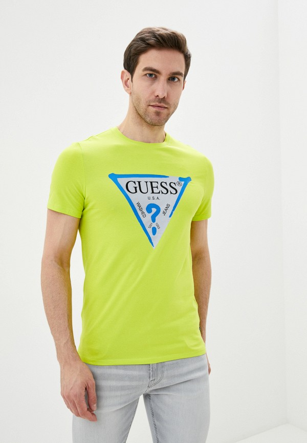 

Футболка Guess Jeans, Зеленый