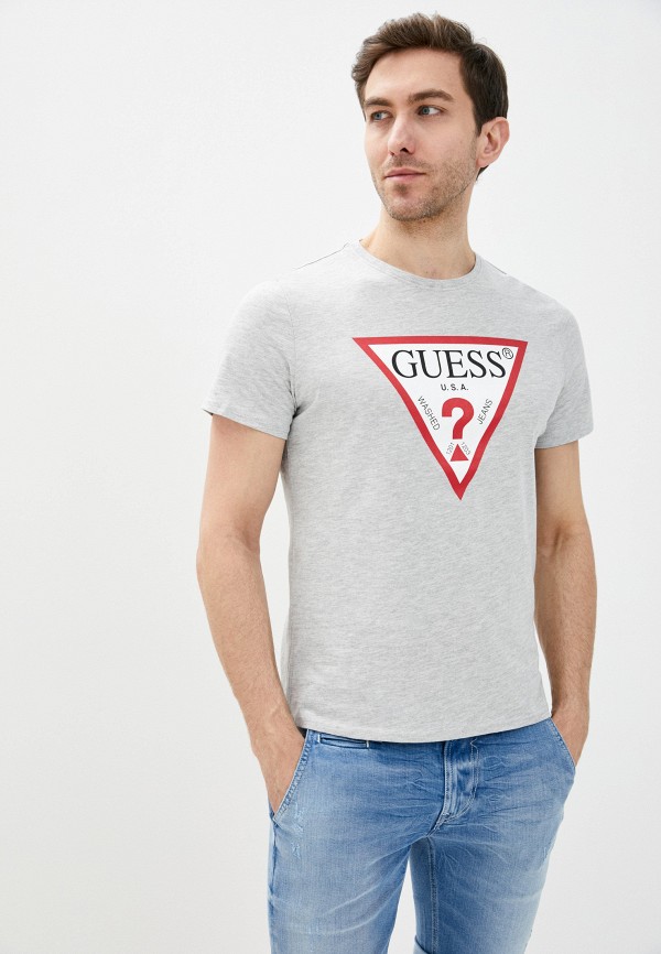

Футболка Guess Jeans, Серый