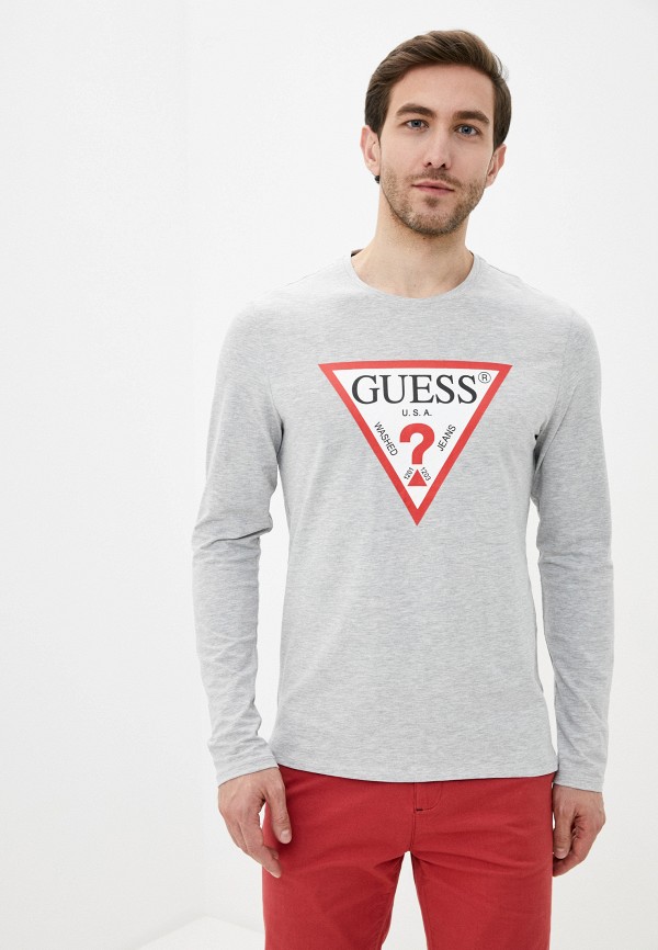 

Лонгслив Guess Jeans, Серый