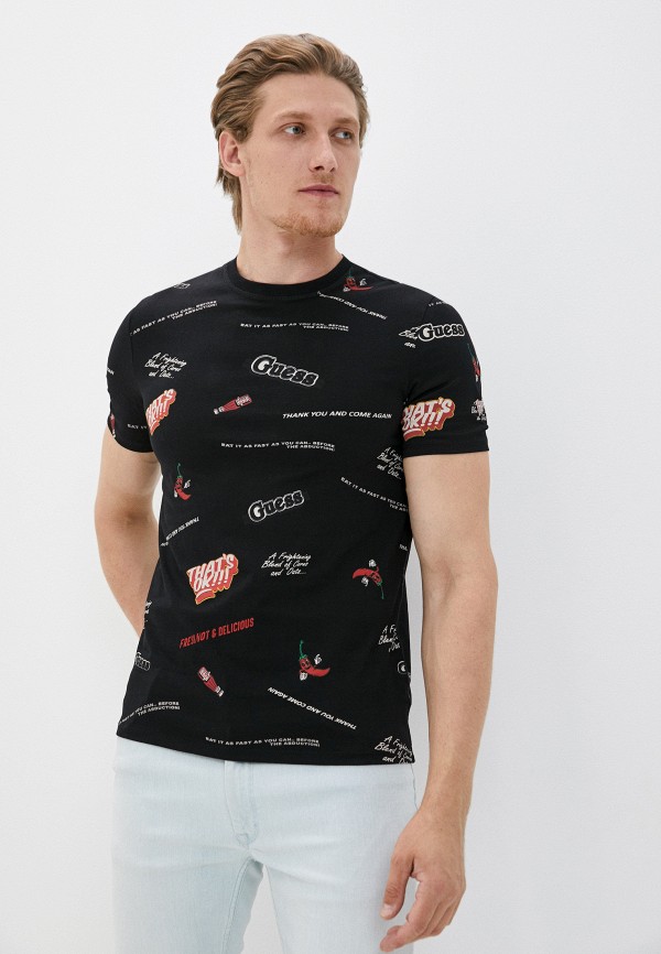 

Футболка Guess Jeans, Черный