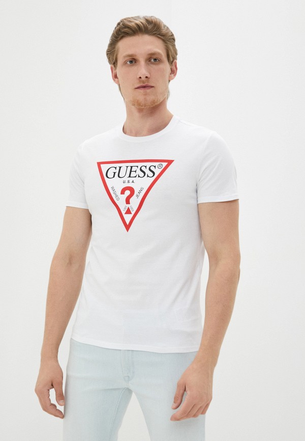 

Футболка Guess Jeans, Белый, Guess Jeans GU644EMJLDE6