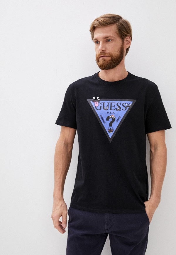

Футболка Guess Jeans, Черный, Guess Jeans GU644EMJLDE9
