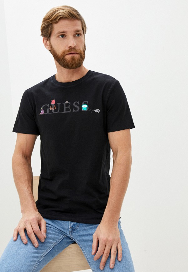 

Футболка Guess Jeans, Черный