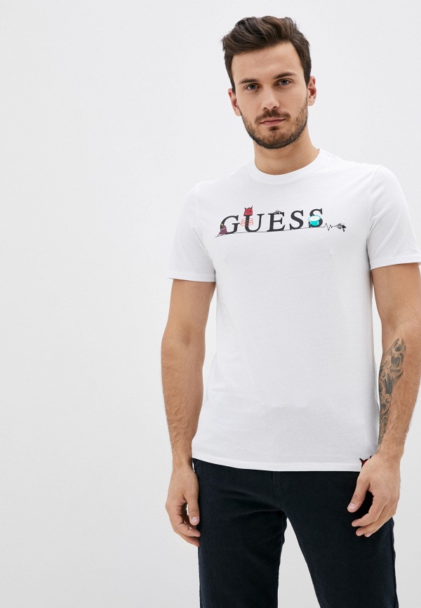 

Футболка Guess Jeans, Белый