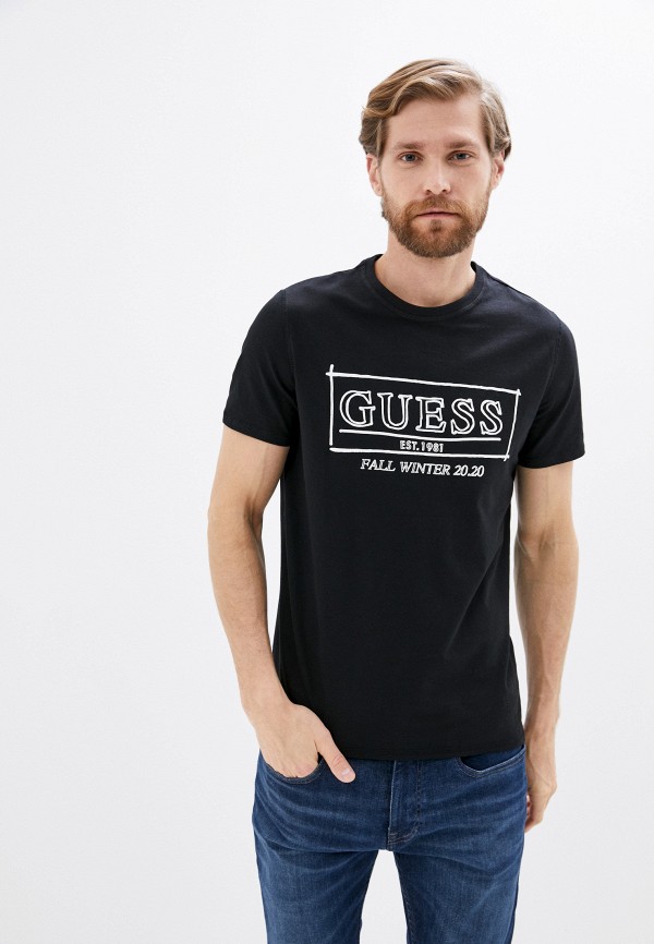 

Футболка Guess Jeans, Черный
