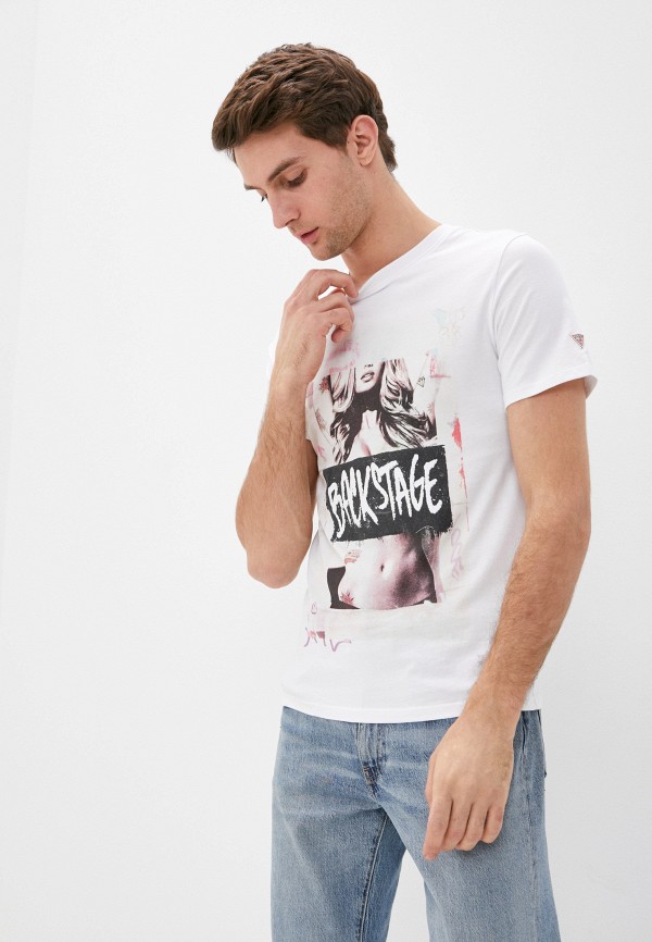 

Футболка Guess Jeans, Белый, Guess Jeans GU644EMJXYJ3