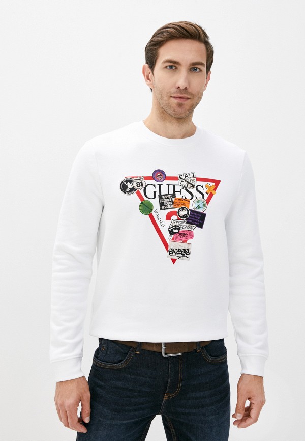 

Свитшот Guess Jeans, Белый, Guess Jeans GU644EMJXYM8