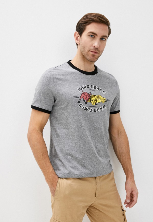 

Футболка Guess Jeans, Серый