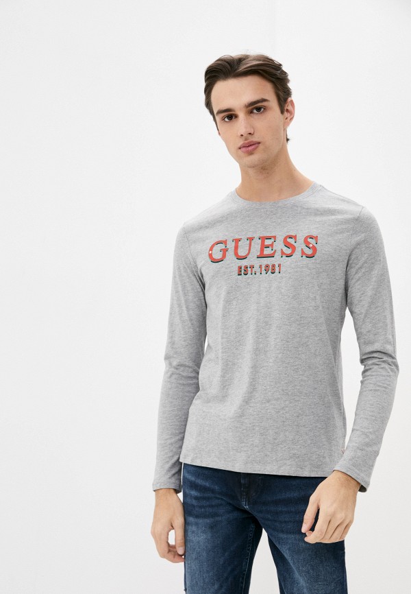 

Лонгслив Guess Jeans, Серый