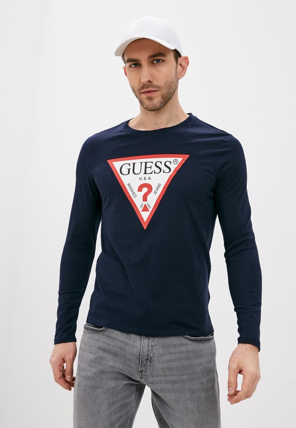 

Лонгслив Guess Jeans, Синий