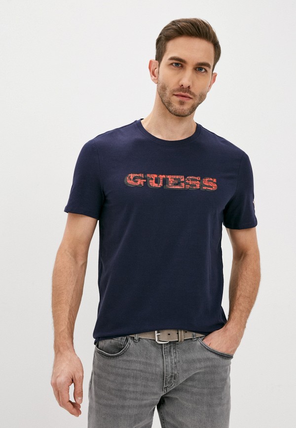 

Футболка Guess Jeans, Синий, Guess Jeans GU644EMLTHM2