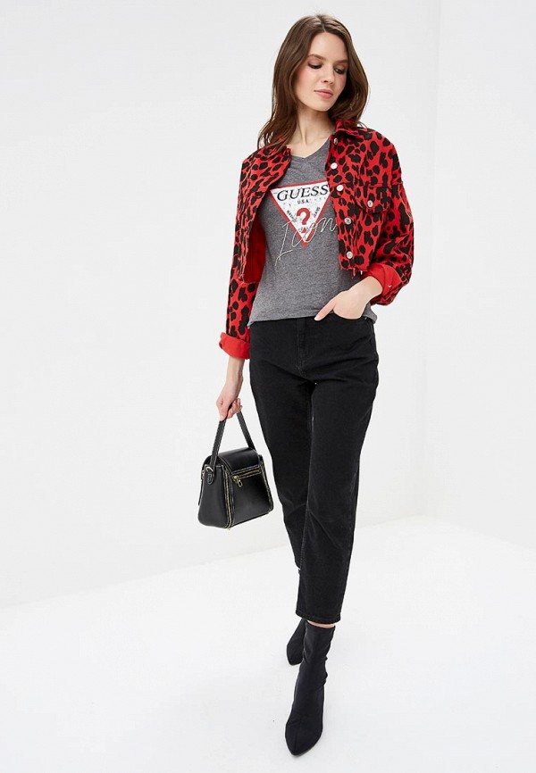 

Футболка Guess Jeans; Guess Jeans GU644EWDKOJ1, Серый