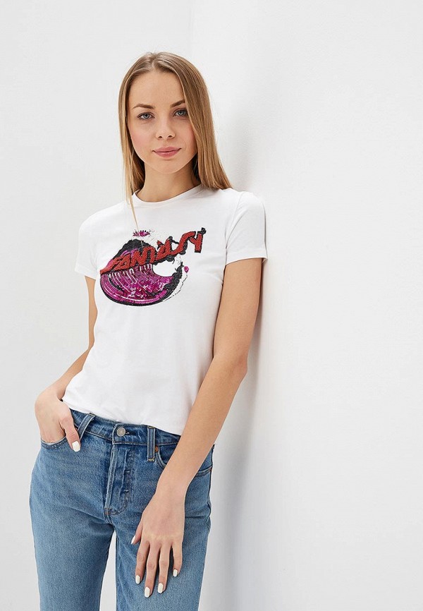 

Футболка Guess Jeans, Guess Jeans GU644EWDKOK3, Белый