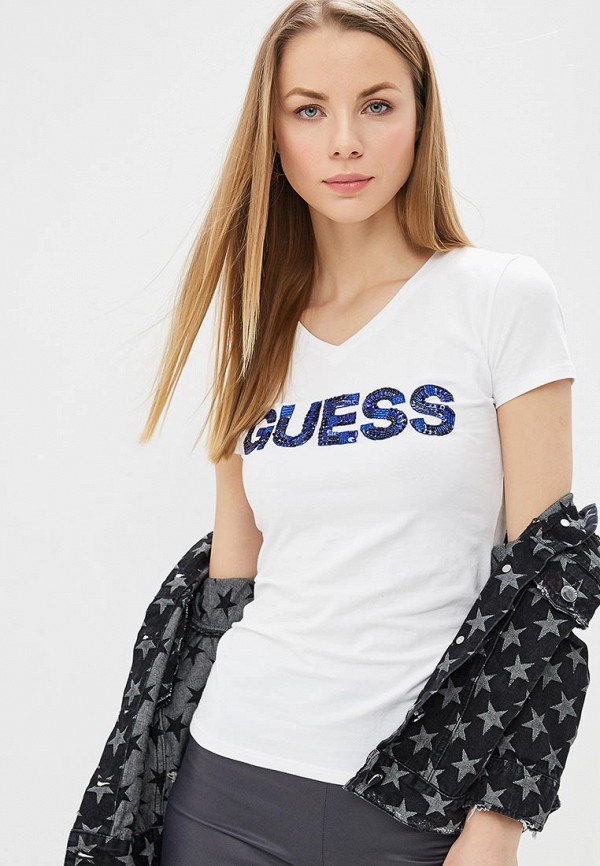 

Футболка Guess Jeans, Белый