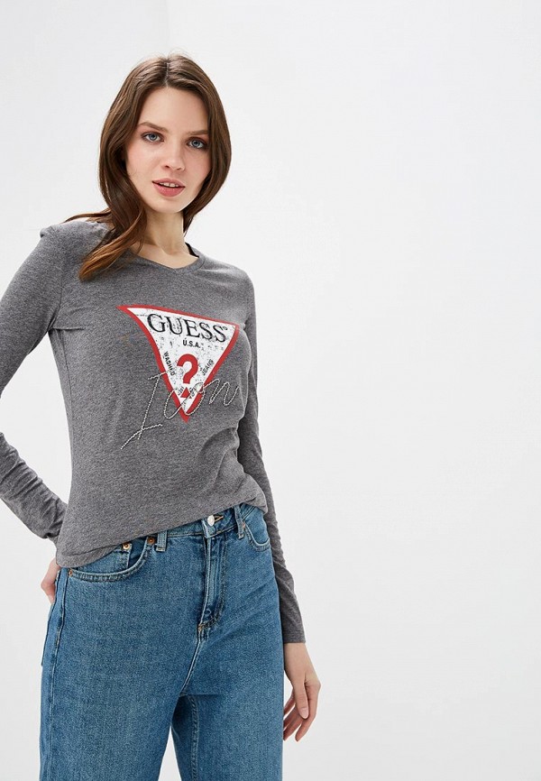 

Лонгслив Guess Jeans, Серый