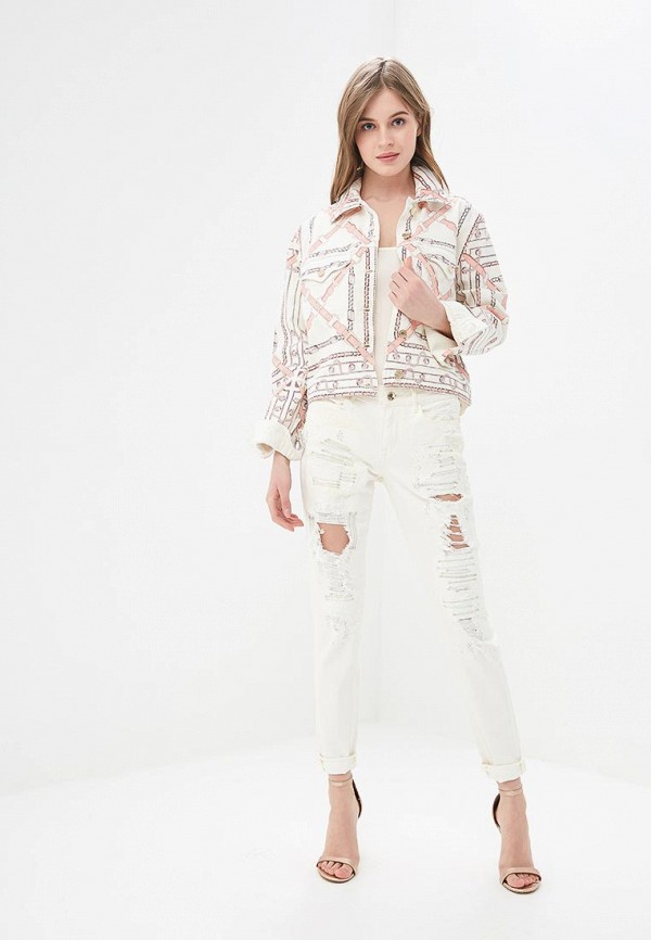 

Куртка джинсовая Guess Jeans; Guess Jeans GU644EWDKOM0, Белый