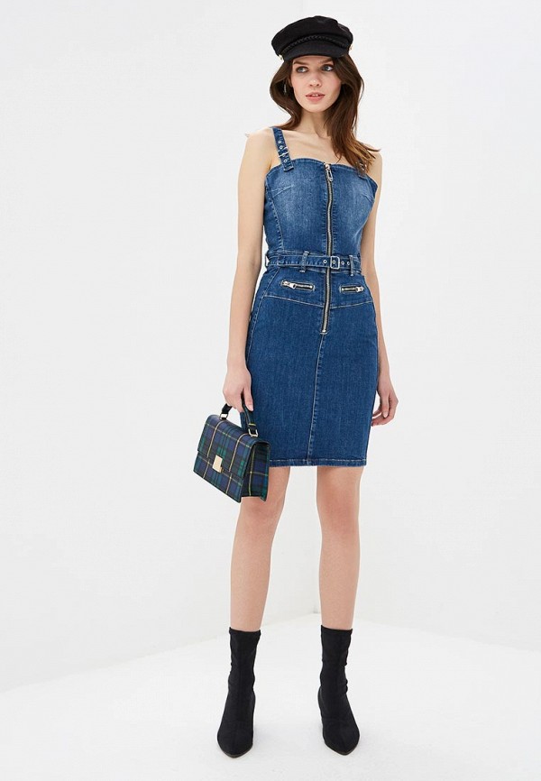 

Платье джинсовое Guess Jeans; Guess Jeans GU644EWDKOP2, Синий