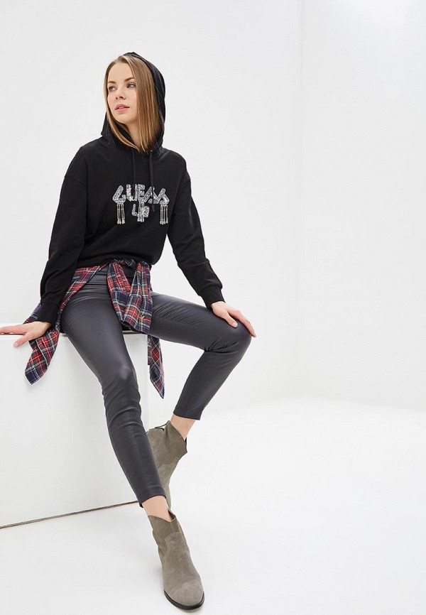 

Худи Guess Jeans; Guess Jeans GU644EWDKOQ5, Черный