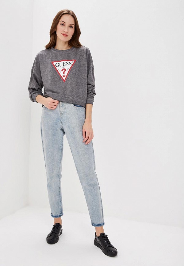

Свитшот Guess Jeans; Guess Jeans GU644EWEASE2, Серый