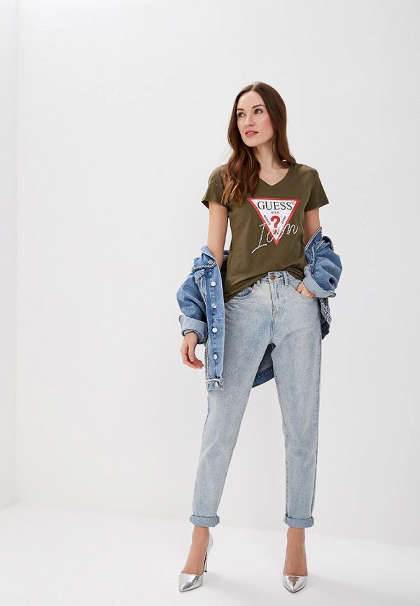 

Футболка Guess Jeans; Guess Jeans GU644EWEATA2, Хаки