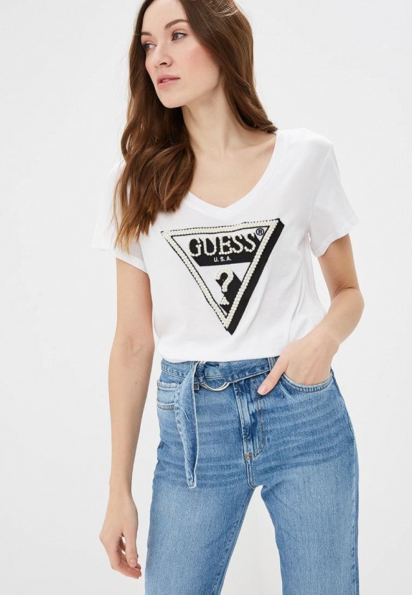 

Футболка Guess Jeans, Белый