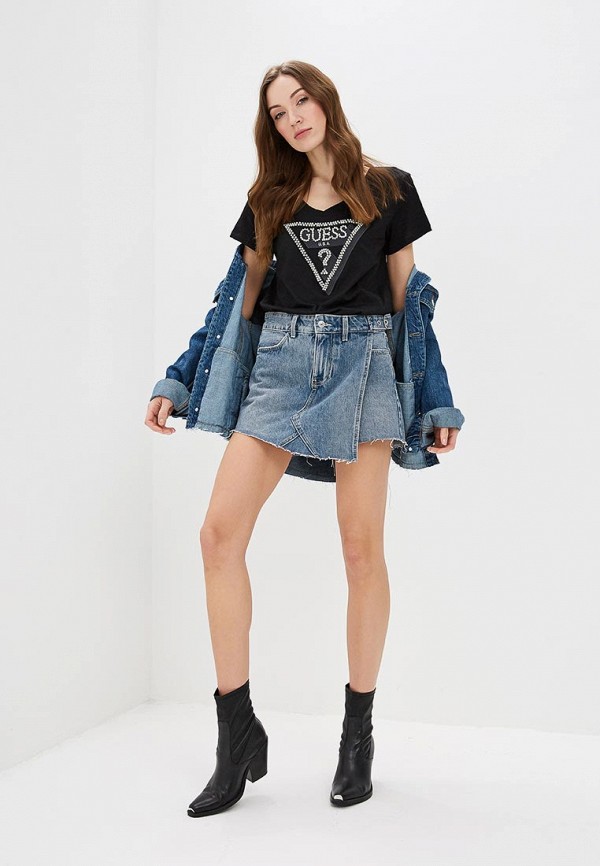 

Футболка Guess Jeans; Guess Jeans GU644EWEATB0, Черный