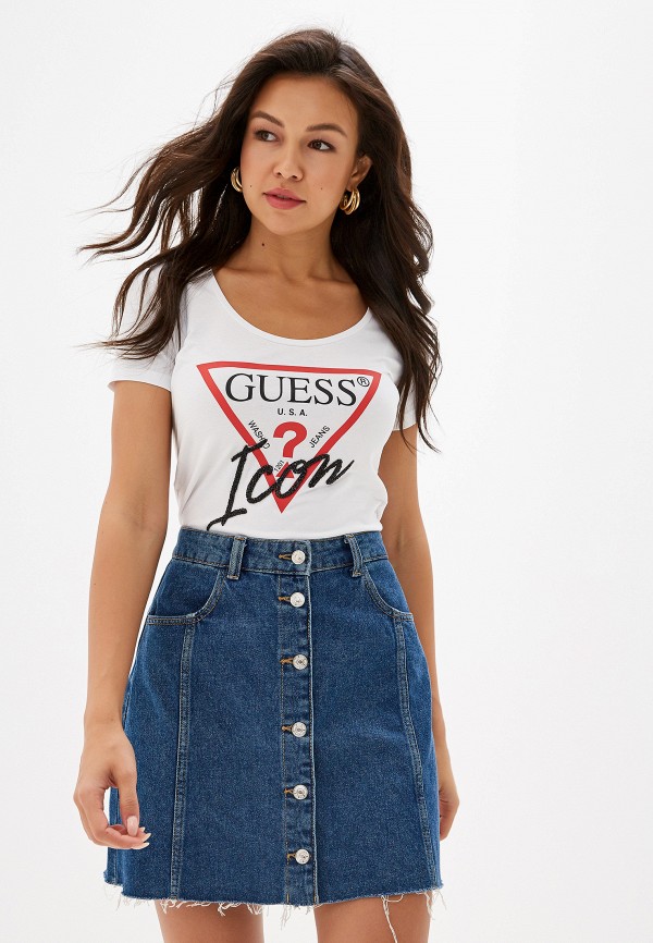 

Футболка Guess Jeans, Белый