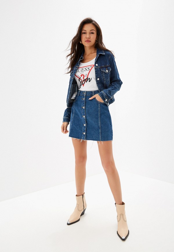 

Футболка Guess Jeans, Белый