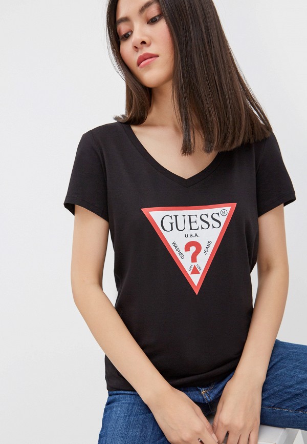 

Футболка Guess Jeans, Черный